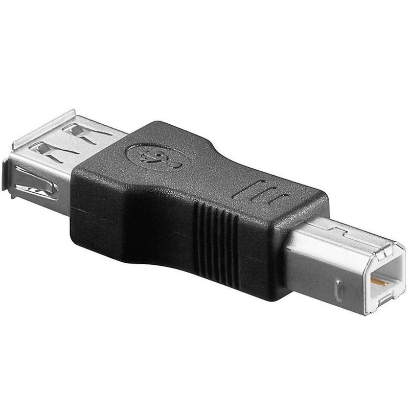 Afbeelding laden in galerijviewer, Usb a naar usb b verloopstekker
