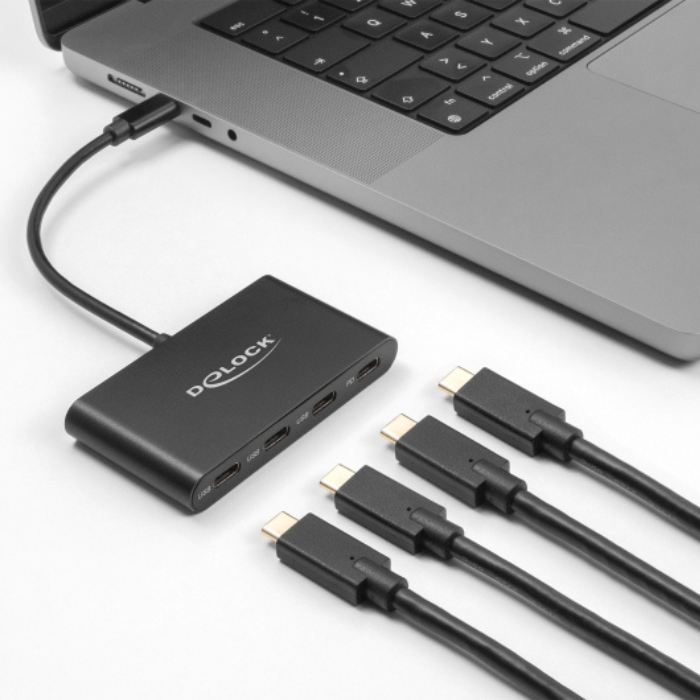 Afbeelding laden in galerijviewer, Usb c hub - 4 poorten
