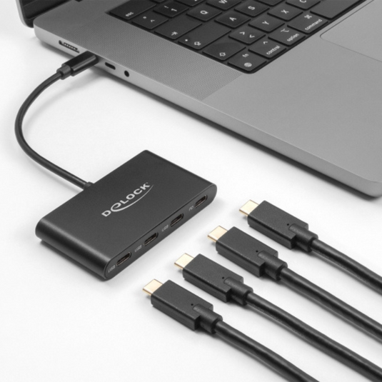 Usb c hub - 4 poorten