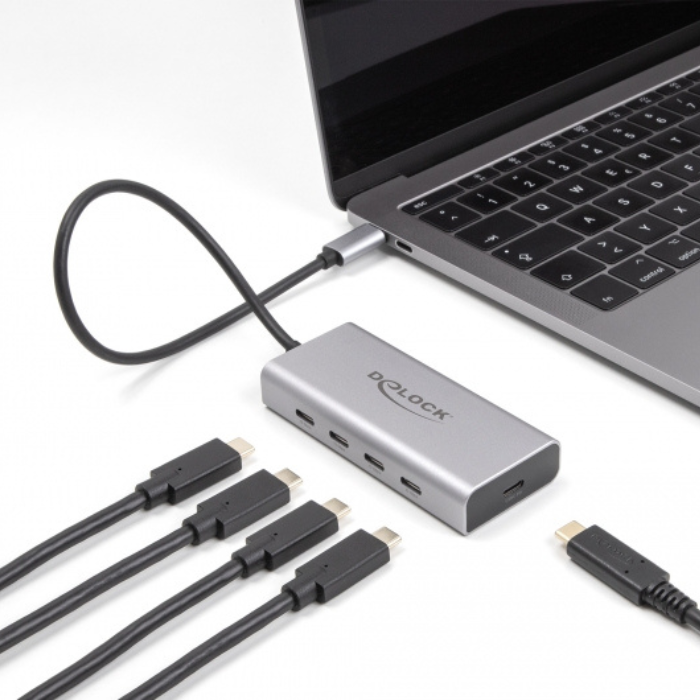 Afbeelding laden in galerijviewer, Usb c hub - 4 poorten
