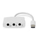 Nedis usb c naar jack adapter