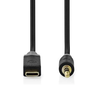 Afbeelding laden in galerijviewer, Nedis usb c naar jack kabel
