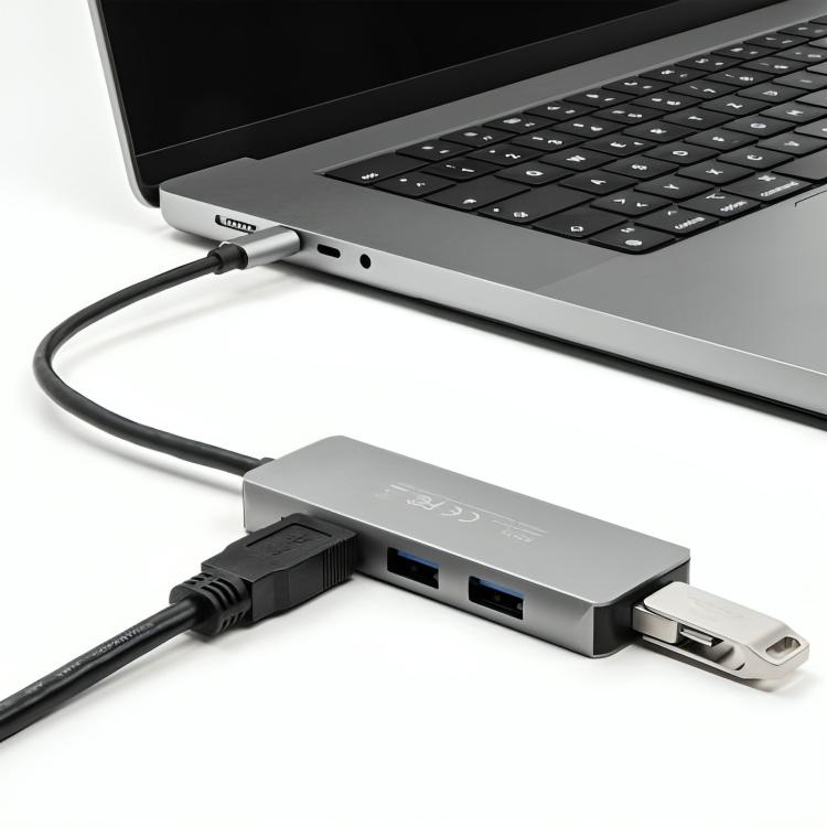 Afbeelding laden in galerijviewer, Abi usb c naar a hub - 4 poorten

