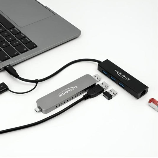 Abi usb c naar a hub - 4 poorten