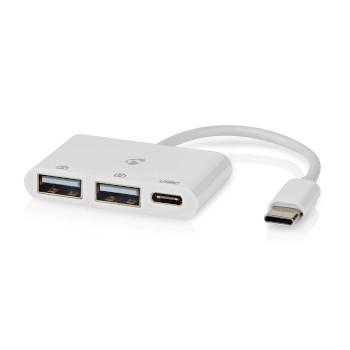 Afbeelding laden in galerijviewer, Nedis usb c naar c + a hub - 3 poorten
