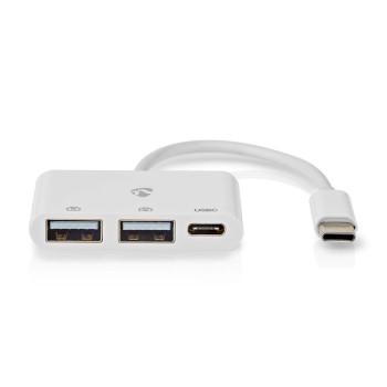 Afbeelding laden in galerijviewer, Nedis usb c naar c + a hub - 3 poorten
