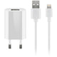Usb a oplader + lightning kabel