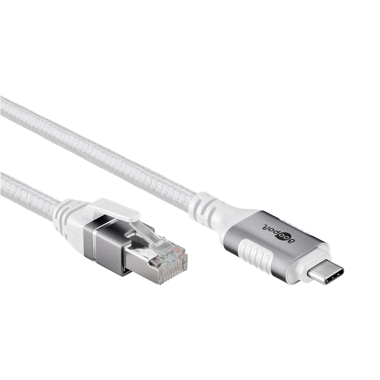 Afbeelding laden in galerijviewer, Abi usb c naar rj45 ethernetkabel

