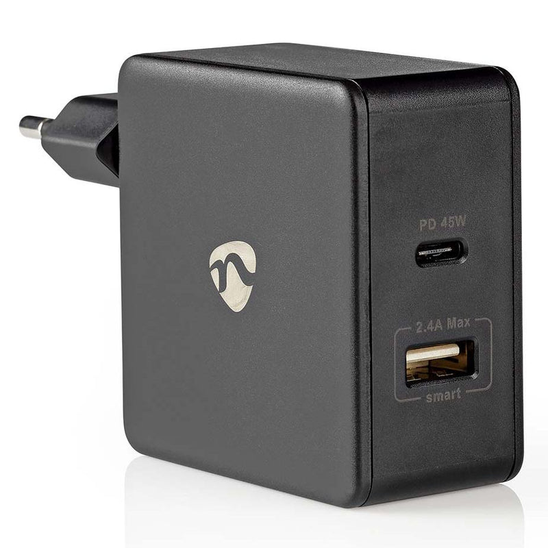 Afbeelding laden in galerijviewer, Nedis usb c + a oplader
