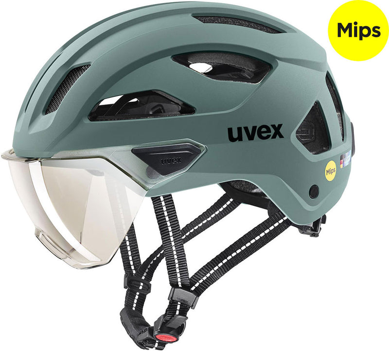 Afbeelding laden in galerijviewer, Uvex stride visor mips - urban helmet
