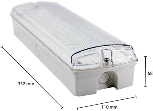 Afbeelding laden in galerijviewer, V-tac noodverlichting led opbouw 4 watt ip65 - 5021700
