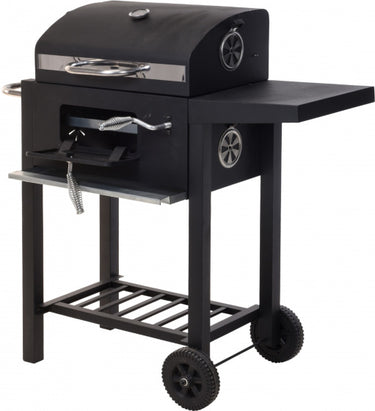 Vaggan Luxe houtskoolbrander 38,5 x 32,5 x 77 cm matzwart