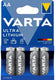 Varta lithium aa 1,5 volt blis4