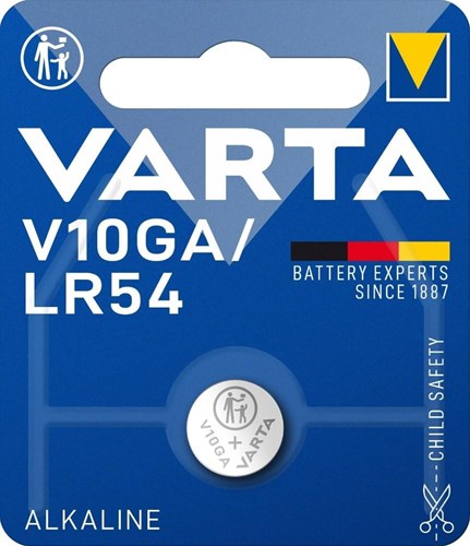 Afbeelding laden in galerijviewer, Varta lr54 v10ga per stuk op blister 2913522
