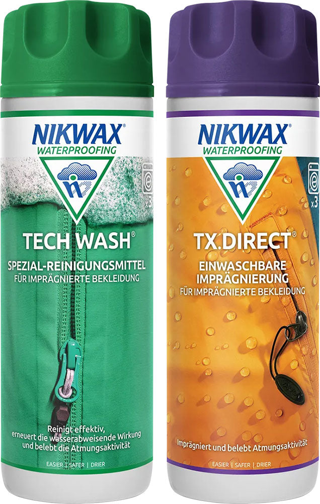 Afbeelding laden in galerijviewer, Nikwax tech wash + tx-direct - detergent
