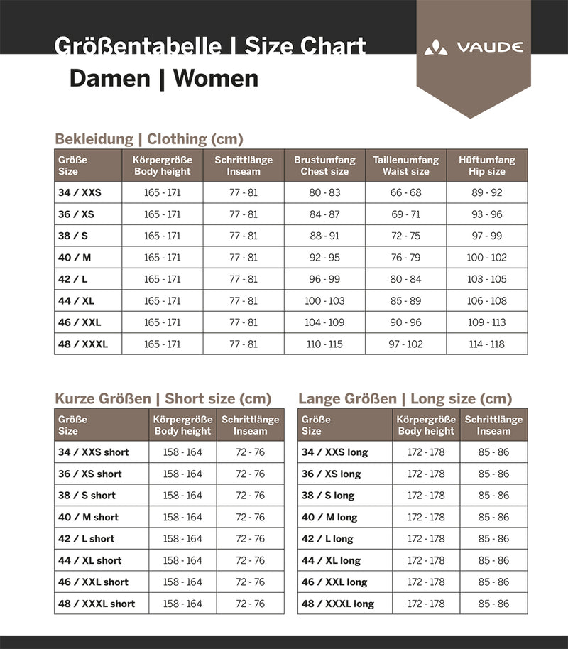 Afbeelding laden in galerijviewer, Vaude fluid full-zip - women's rain pants
