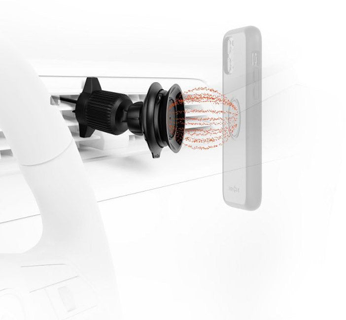 Afbeelding laden in galerijviewer, Fidlock vaccum car vent base - car ventilation grille holder

