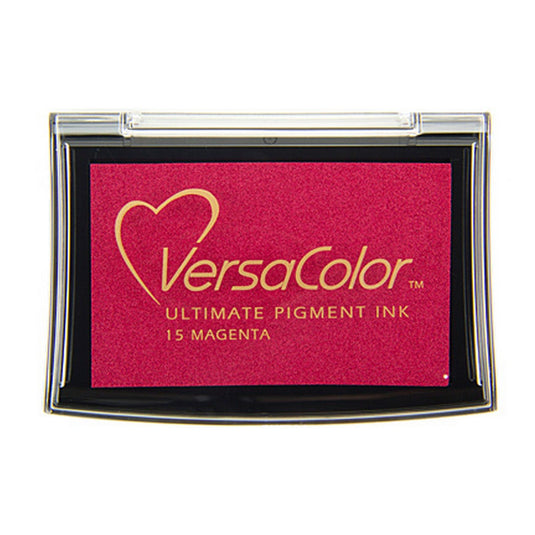 Tsukineko • versacolor stempelkussen groot magenta
