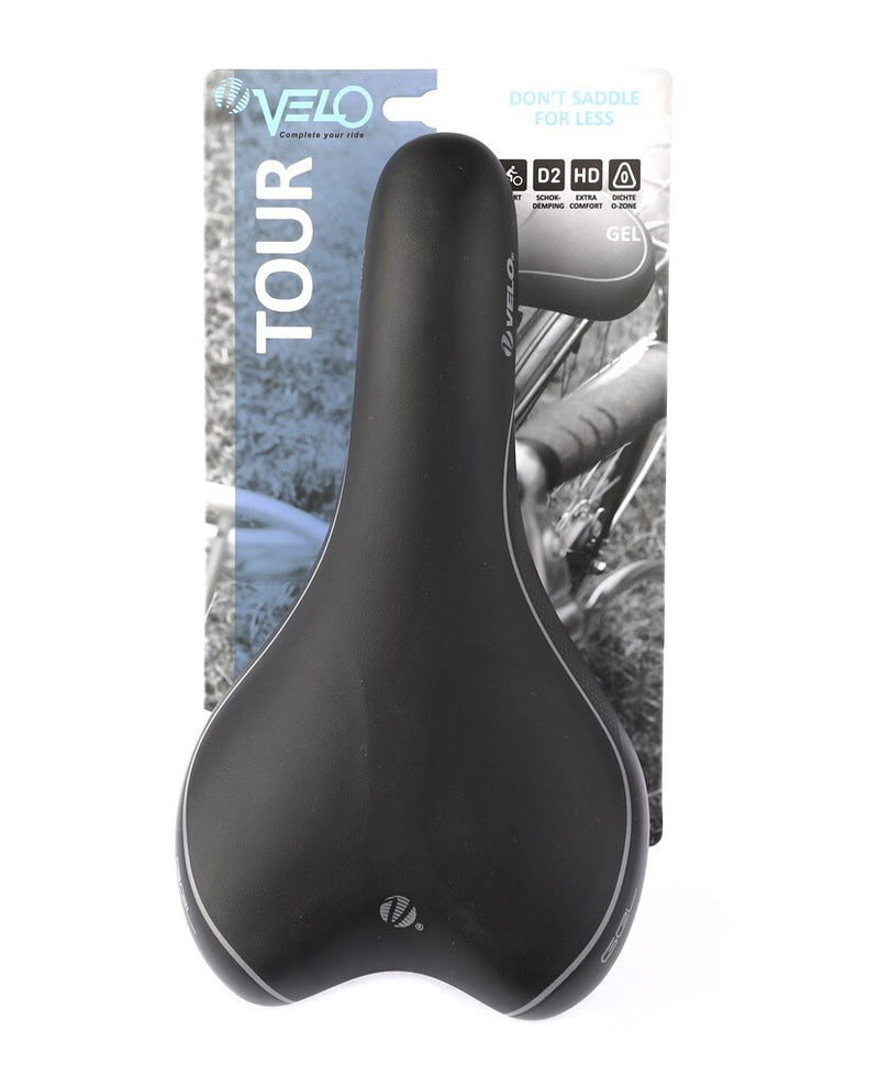 Afbeelding laden in galerijviewer, Velo zadel tour vacuum met o-zone en gel, heren
