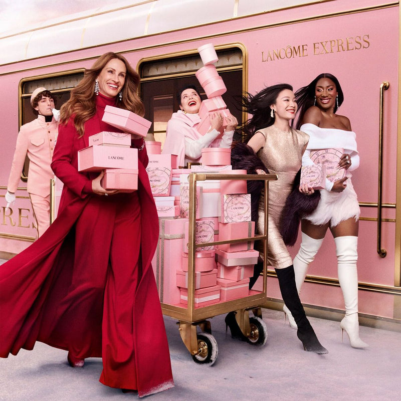 Afbeelding laden in galerijviewer, Lancome la vie est belle geschenkset eau de parfum 50ml + bodylotion 50ml + douche 50ml
