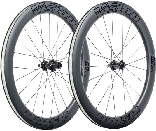 Vision sc 60 disc tlr carbon wheelset | shimano hg