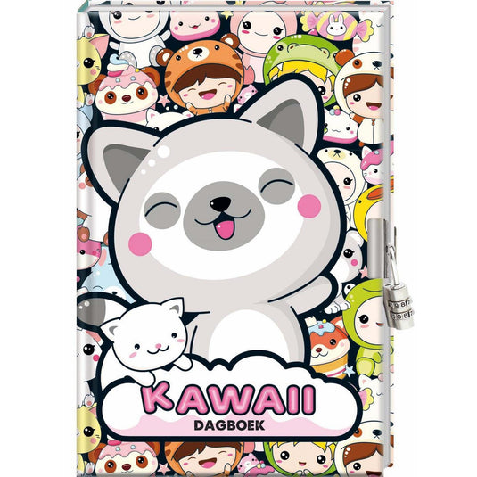 Imagebooks kawaii dagboek met slot