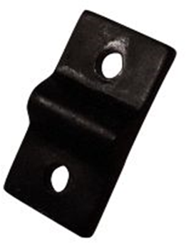 Waelbers draadpaneelklem 4,0mm zwart in plastic zak - 100 stuk(s) - 460317zak.13