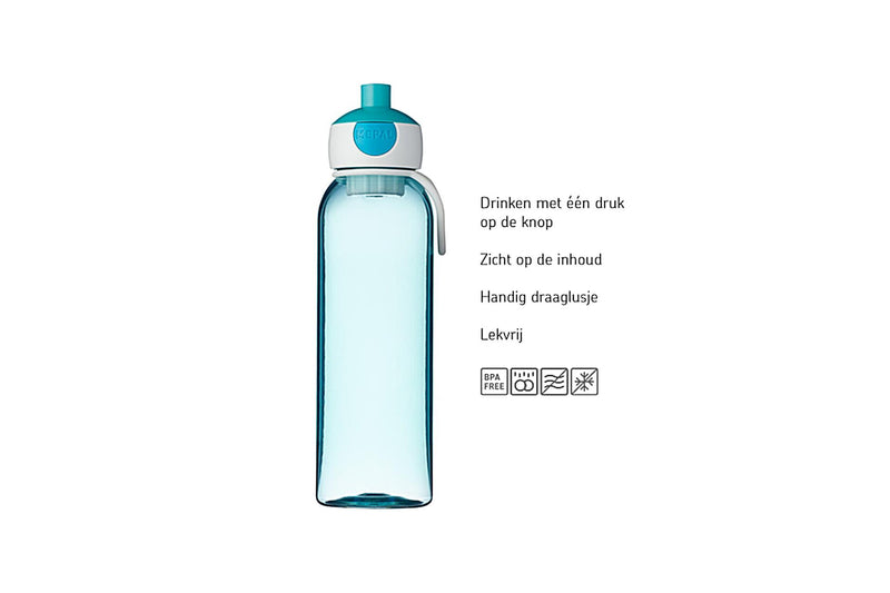 Afbeelding laden in galerijviewer, Mepal waterfles blauw 500ml
