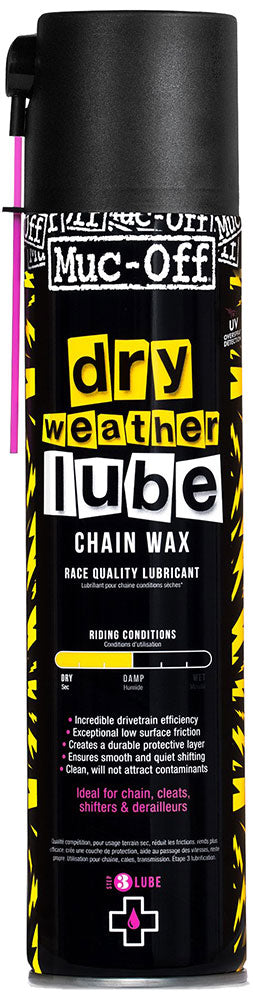 Afbeelding laden in galerijviewer, Muc-off dry weather lube aerosol chain spray 400ml

