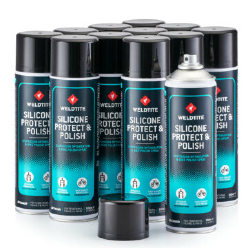 Afbeelding laden in galerijviewer, Weldtite aerosol silicone protect polish, 500ml
