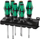 Wera 335 350 355 6 schroevendraaierset (6-delig)