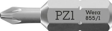 Wera 855 1 z bits pozidriv, pz 1 x 25 mm - 1 stuk(s) - 05072080001