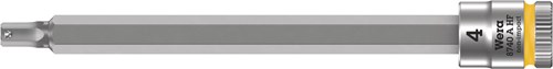 Afbeelding laden in galerijviewer, Wera 8740 a hf zyklop bit dop-combinatie met vasthoudfunctie met 1 4 aandrijving, 4.0 x 100 mm - 1 stuk(s) - 05003334001
