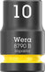 Wera 8790 b impaktor-dop met 3 8 -aandrijving, 10 x 30 mm - 05005501001
