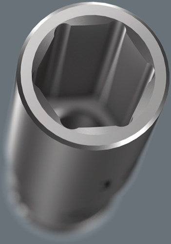 Wera 8790 hma deep hand- en machinedop met 1 4 -aandrijving, 13 x 50 mm - 05004510001