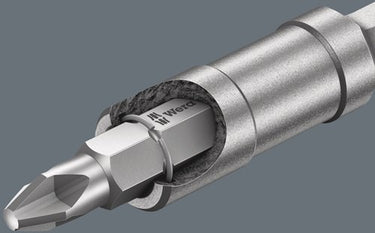 Wera 899 4 1 s universele bithouder met sterke spanring, 1 4 duim x 200 mm - 1 stuk(s) - 05160979001