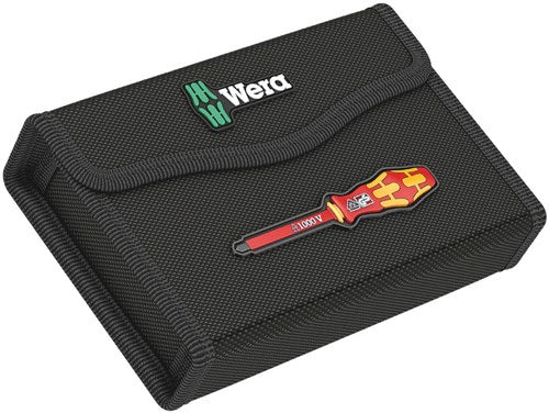 Afbeelding laden in galerijviewer, Wera 9413 stoffen etui kraftform kompakt vde 17 extra slim 1, leeg, 240 x 148 x 47 mm - 05136462001

