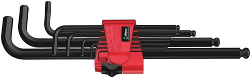Afbeelding laden in galerijviewer, Wera 950 pkl 9 bm n stifsleutelset, metrisch, blacklaser, 9 -delig - 1 stuk(s) - 05022086001
