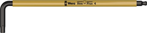 Afbeelding laden in galerijviewer, Wera 950 spkl stiftsleutel multicolour, metrisch, blacklaser, hex-plus, 4.0 mm - 1 stuk(s) - 05022608001
