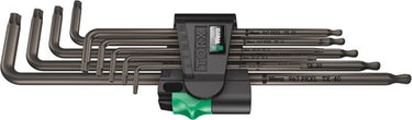 Wera 967 9 tx xl 1 torx® stiftsleutelset, lang, 9 -delig - 1 stuk(s) - 05024460001