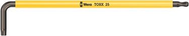 Wera 967 sxl torx® stiftsleutel multicolour, lang, tx 25 - 1 stuk(s) - 05024486001