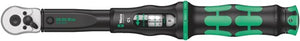 Wera click-torque c 1 draaimomentsleutel met omschakelratel, 10-50 nm (zwart groen, uitvoering 1 2 )