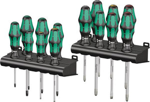 Wera kraftform big pack 300 schroevendraaier (zwart groen, 14-delig)