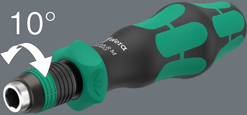 Afbeelding laden in galerijviewer, Wera kraftform kompakt 838 ra-r m imperial set 1 bitset (zwart groen, 15‑delig)
