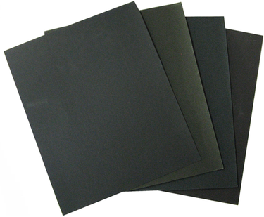Werkzeyt set slispapier watervast 10blad - b25702
