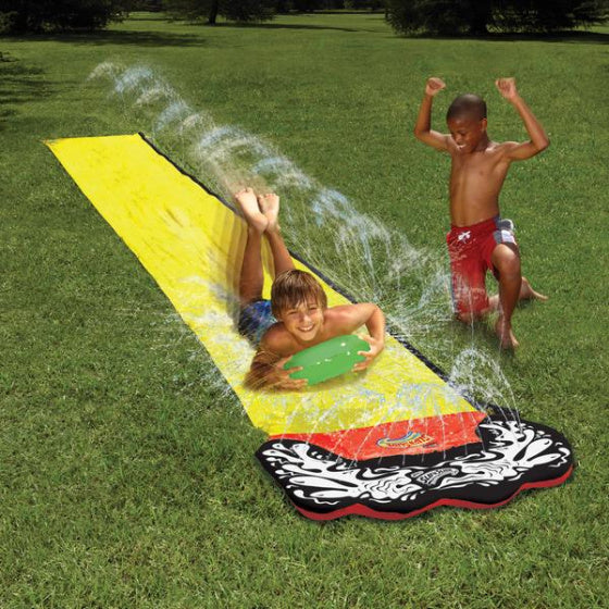 Afbeelding laden in galerijviewer, Wham-o Slip 'N Slide 1-persoons Waterglijmat 480 cm Geel
