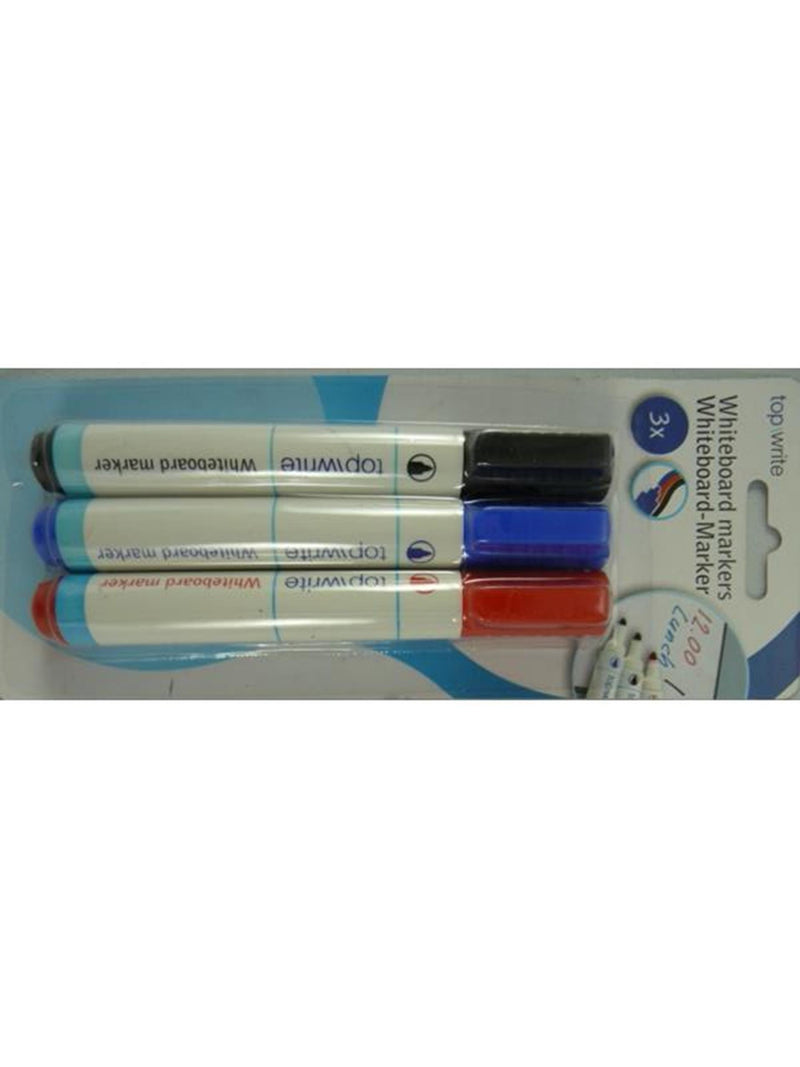 Afbeelding laden in galerijviewer, Topwrite whiteboardstift rood, blauw, zwart - 3st.
