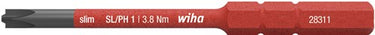 Wiha 2831131 bit slimbit electric plusmin phillips sl ph1 x 75 mm - 34587
