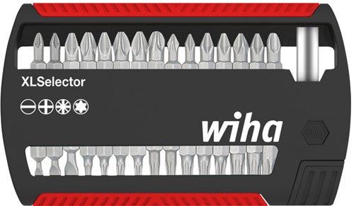 Afbeelding laden in galerijviewer, Wiha bitset xlselector standard 25 mm (zwart rood, 32-delig)
