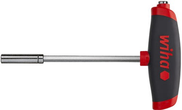 Wiha 388ds14-01 stiftsleutel met dwarsgreep comfortgrip en twee bithouders 1 4 magnetisch 150 mm - 45453